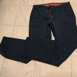 Under Armour Navy Golf Pants 32x32